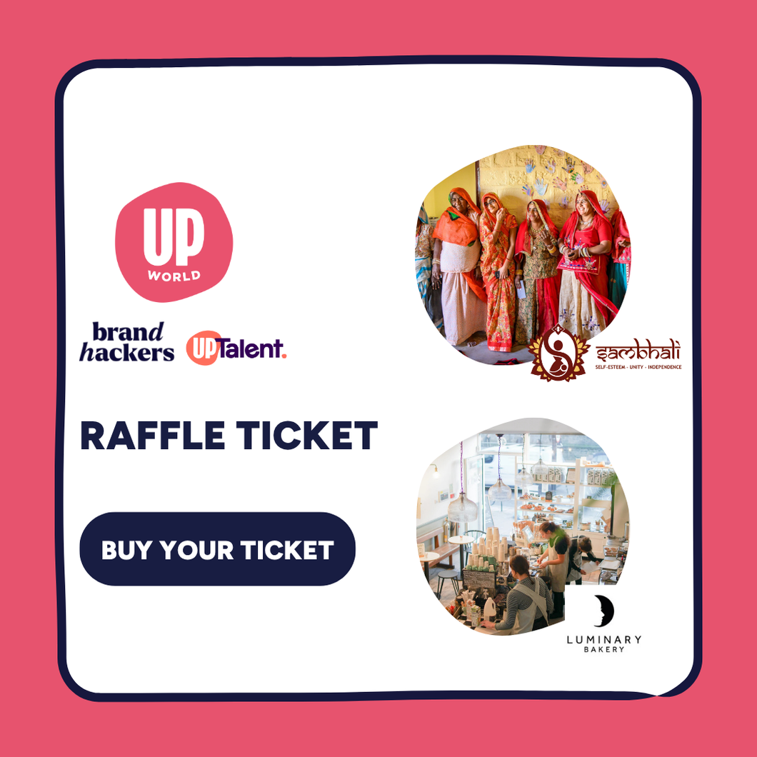 Up World Christmas Raffle Ticket